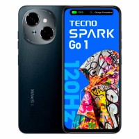 Tecno Spark Go 1 KL4 128GB 4GB RAM Dual SIM Tela 6.67" - Preto 