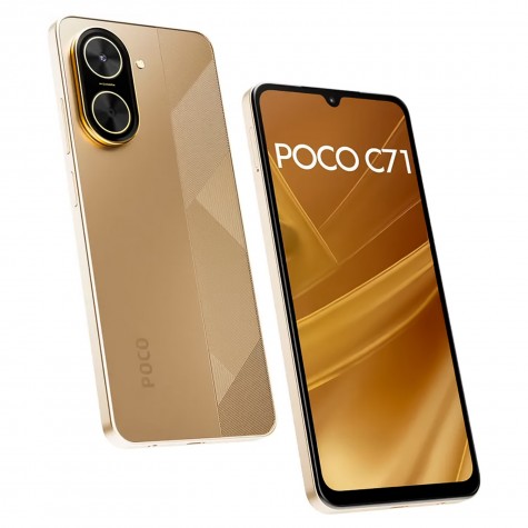 Xiaomi Poco C71 Global 128GB 4GB RAM - Dourado