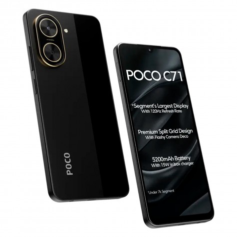 Xiaomi Poco C71 Global 128GB 4GB RAM- Preto