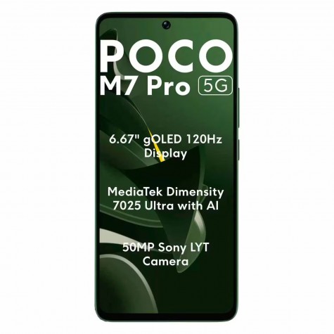 Xiaomi Poco M7 Pro 5G Global 256GB 12GB RAM - Verde