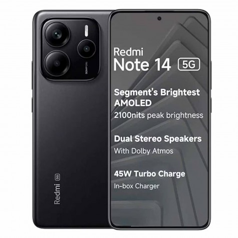 Xiaomi Redmi Note 14 5G Global 256GB 8GB RAM - Preto