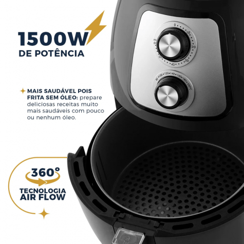 Air Fryer Britânia 4L 1500W
