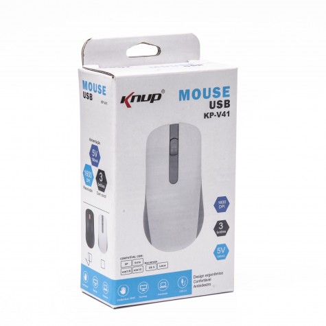 Mouse USB KP-V41 - Knup 